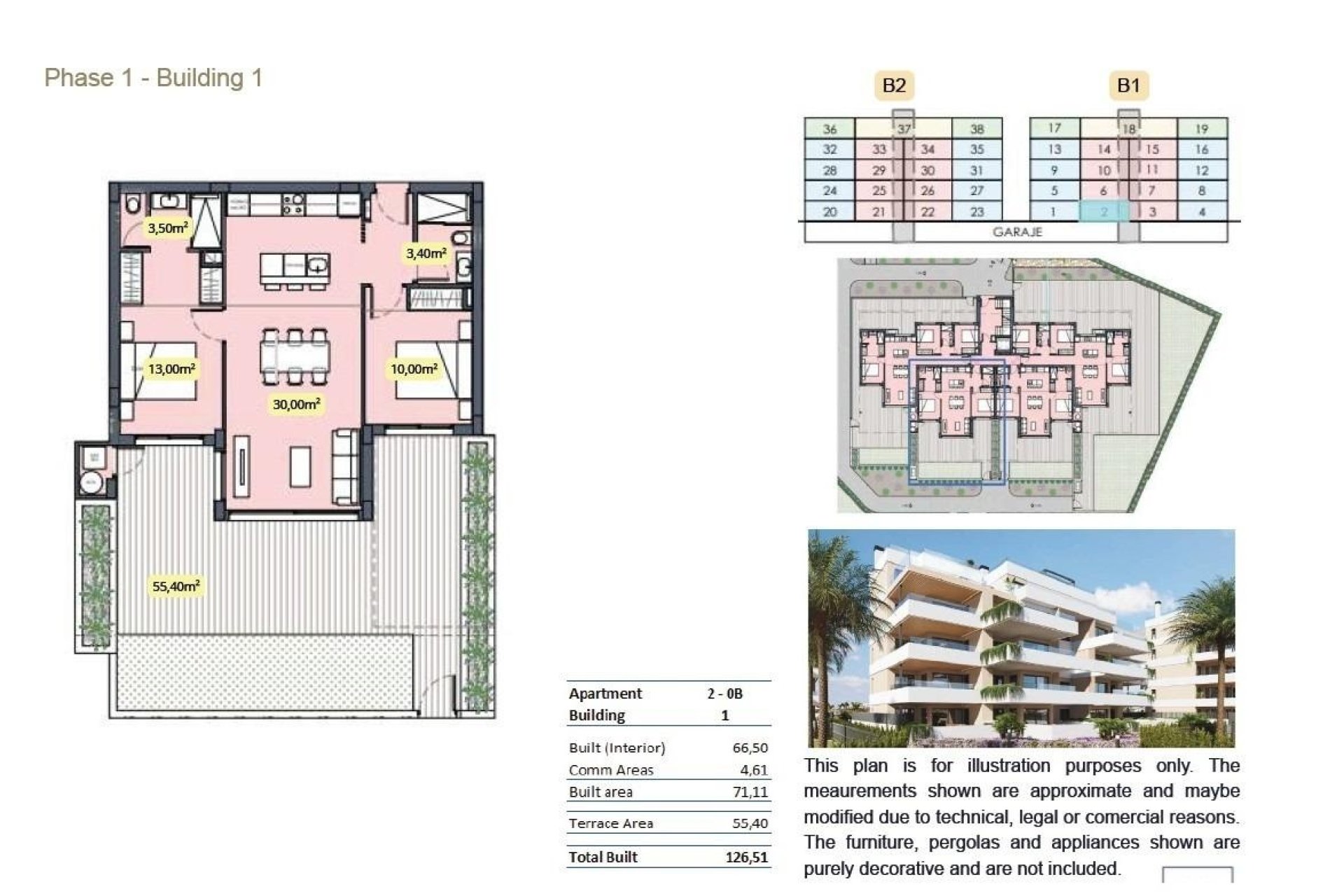 Nieuwbouw - Appartement - Torre Pacheco - Santa Rosalía Lake and Life Resort