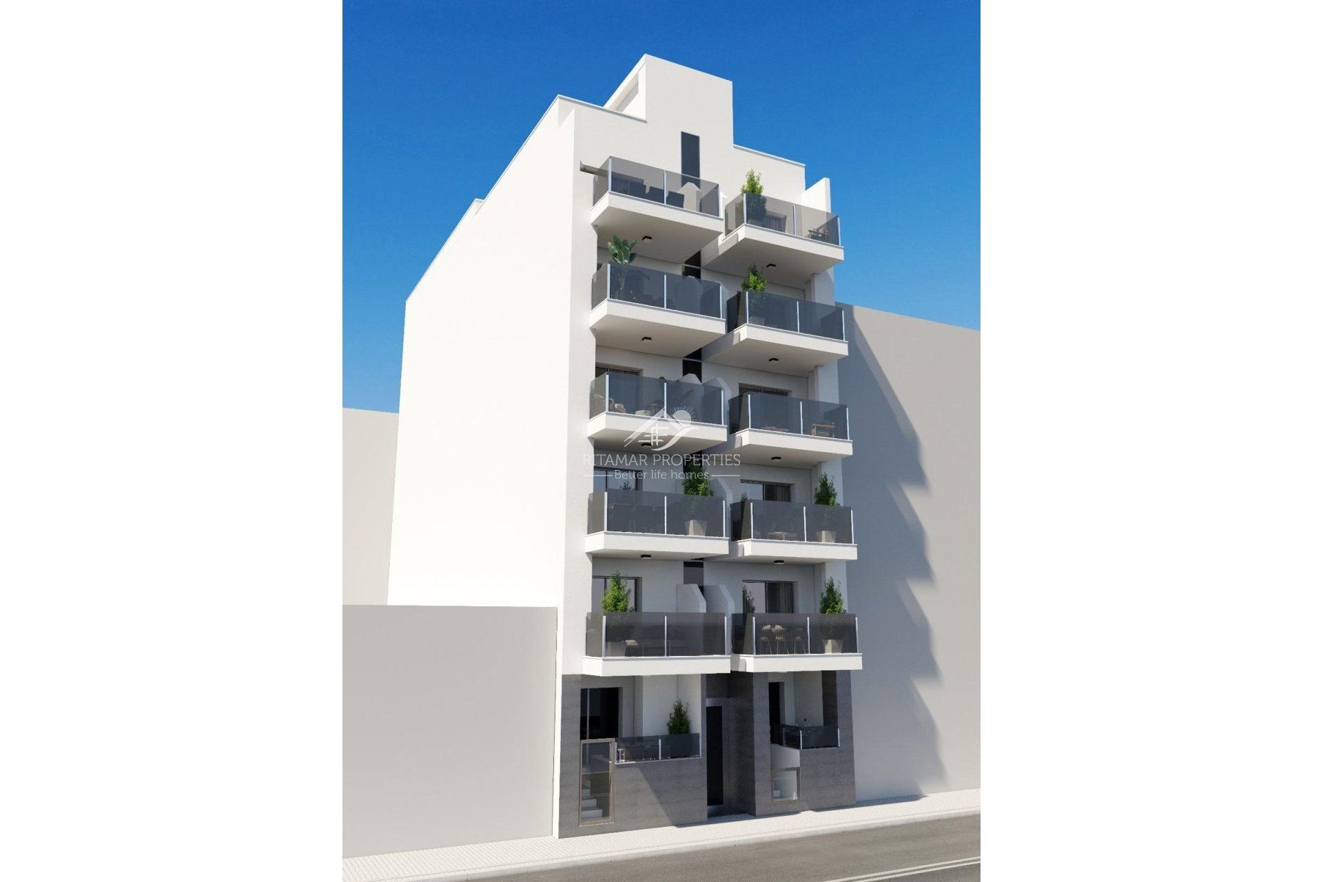 Nieuwbouw - Appartement - Torrevieja - Playa de El Cura