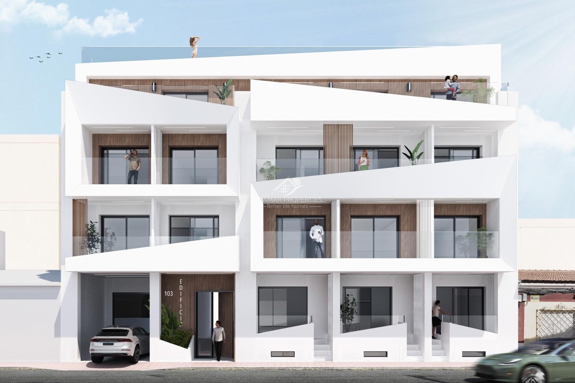 Nieuwbouw - Appartement - Torrevieja - Playa de El Cura