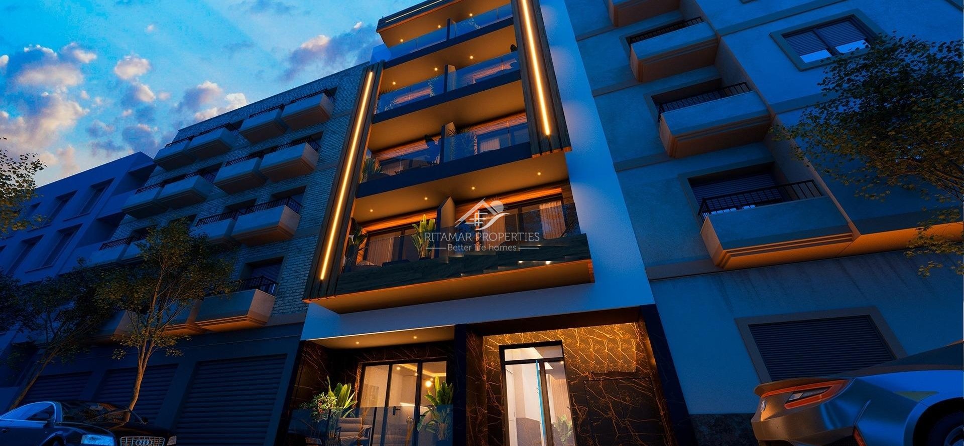 Nieuwbouw - Appartement - Torrevieja - Playa de El Cura