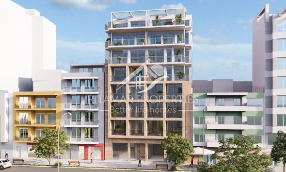 Nieuwbouw - Appartement - Villajoyosa - Pueblo