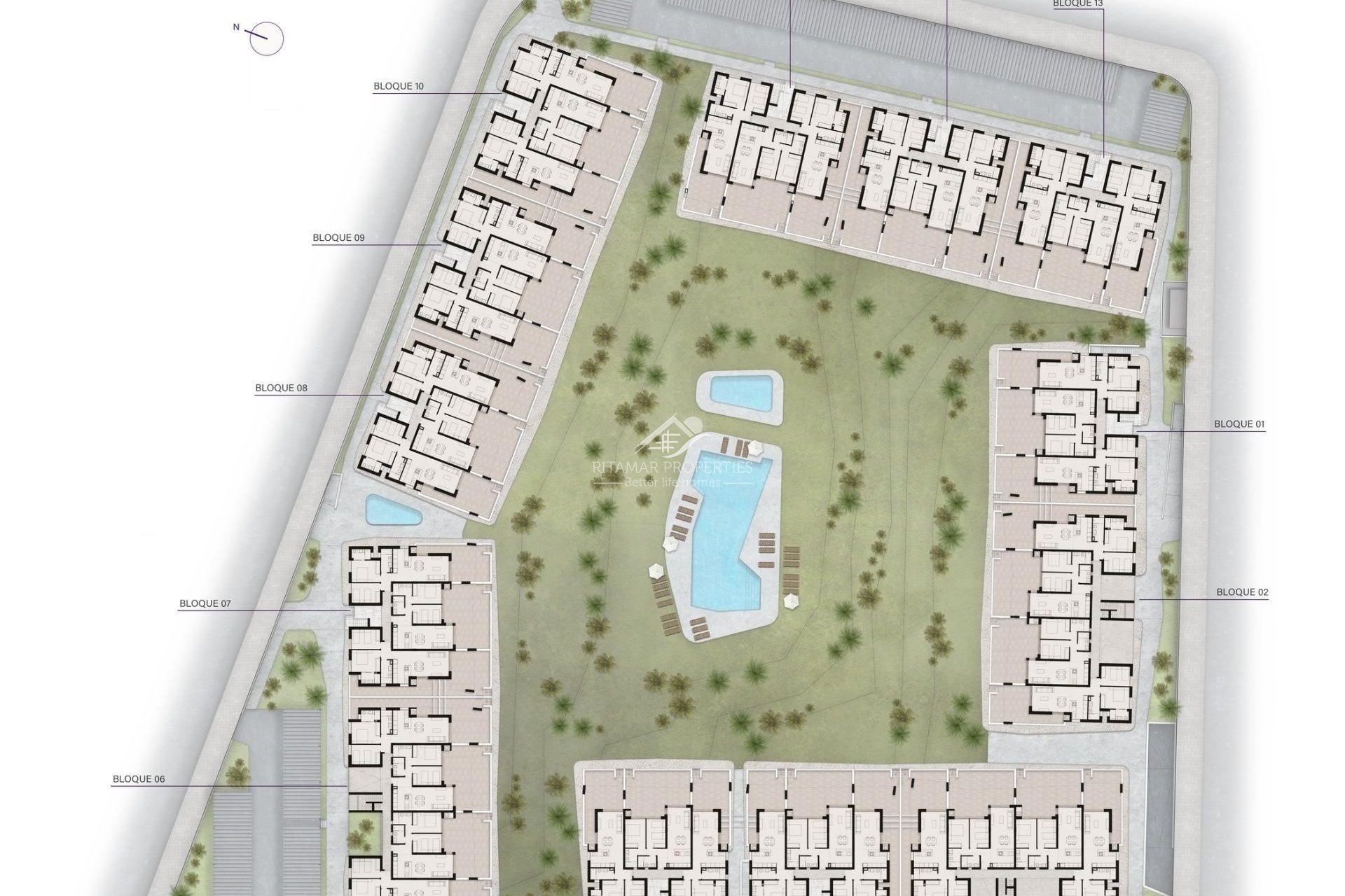 Nieuwbouw - Bungalow - Ciudad Quesada - Lo Marabú