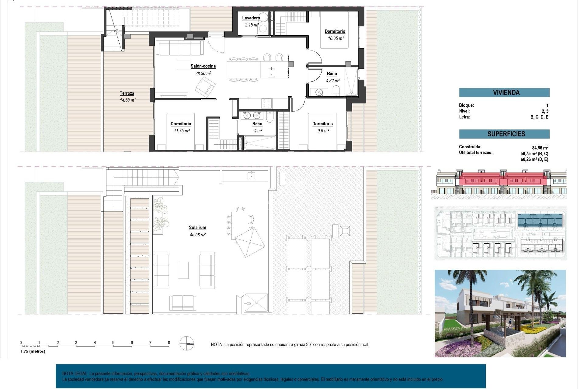 Nieuwbouw - Bungalow - Los Alcázares - Serena Golf