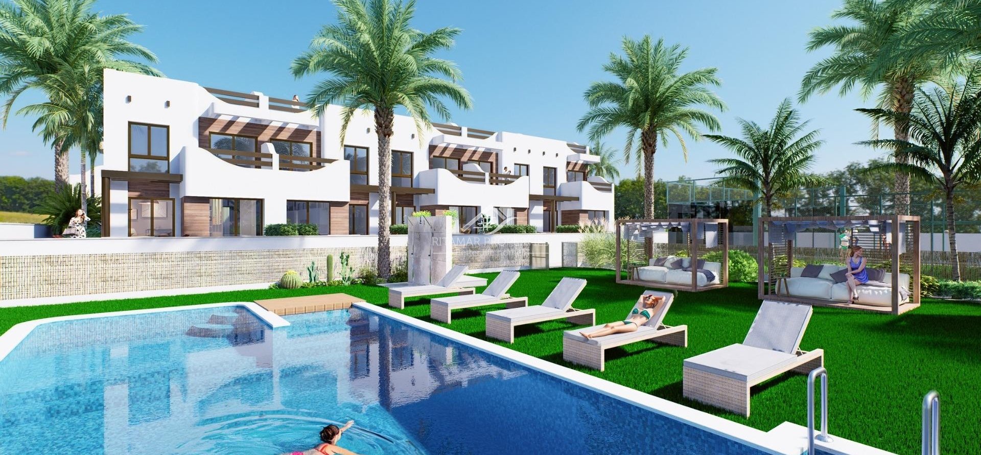 Nieuwbouw - Bungalow - Pilar de la Horadada - Playa de las Higuericas