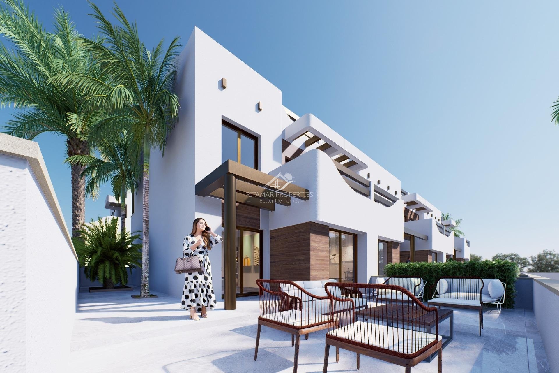 Nieuwbouw - Bungalow - Pilar de la Horadada - Playa de las Higuericas