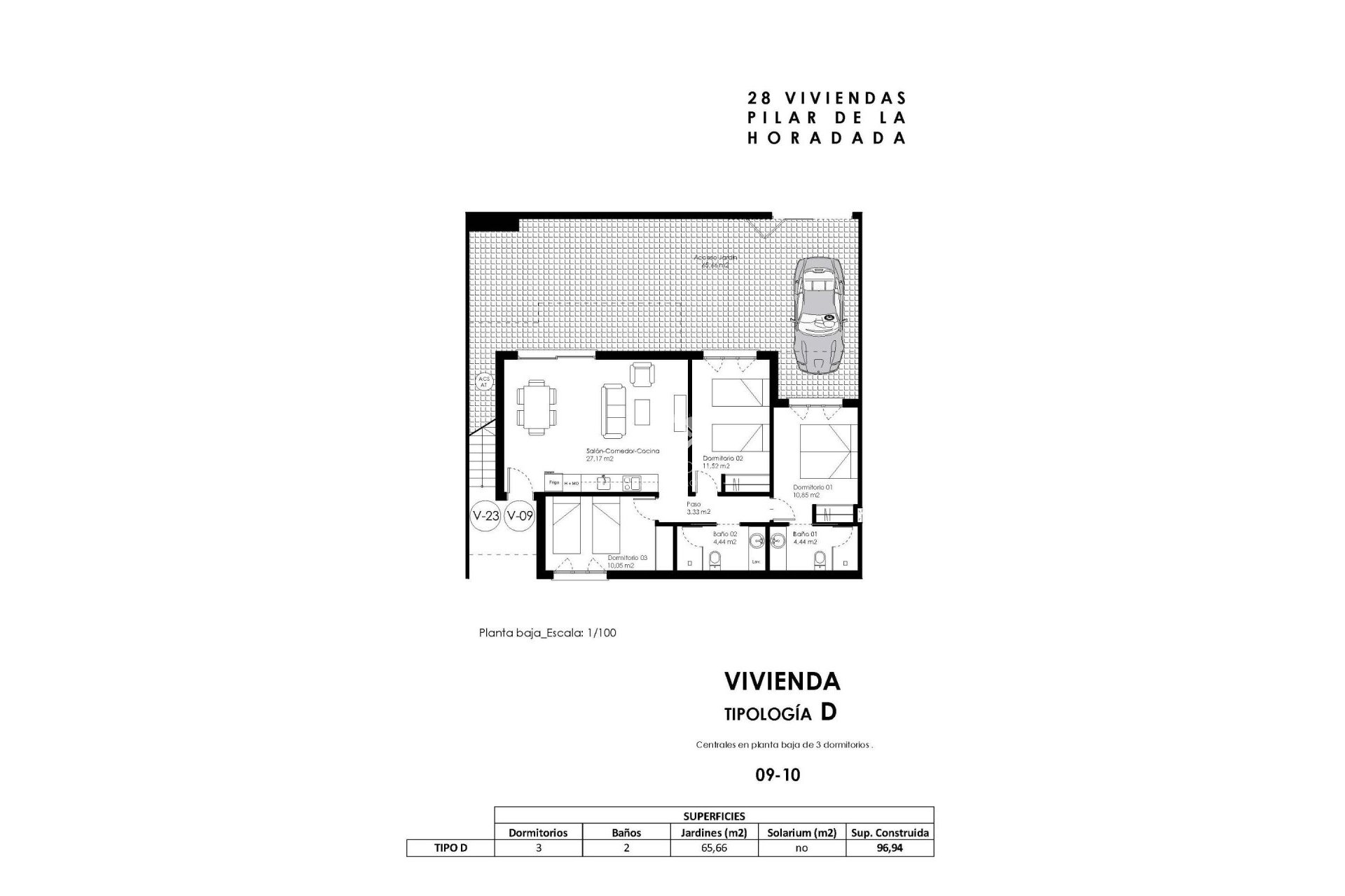 Nieuwbouw - Bungalow - Pilar de la Horadada - pueblo