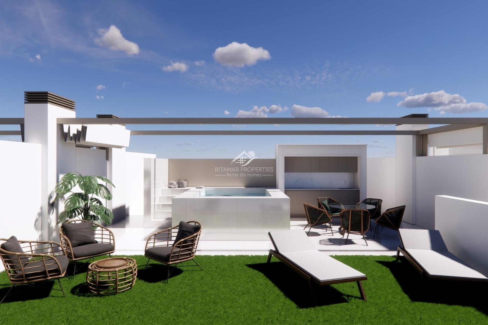 Nieuwbouw - Bungalow - Pilar de la Horadada - pueblo