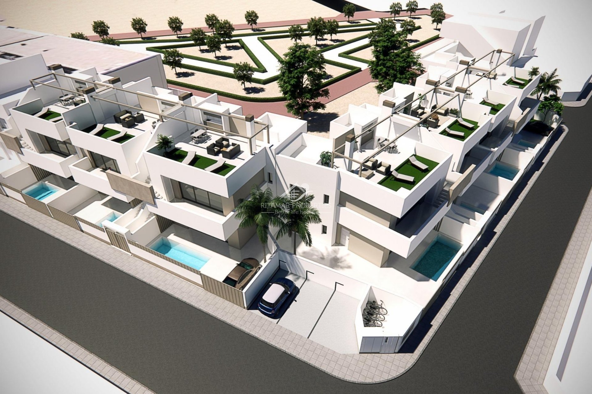 Nieuwbouw - Bungalow - Pilar de la Horadada - pueblo