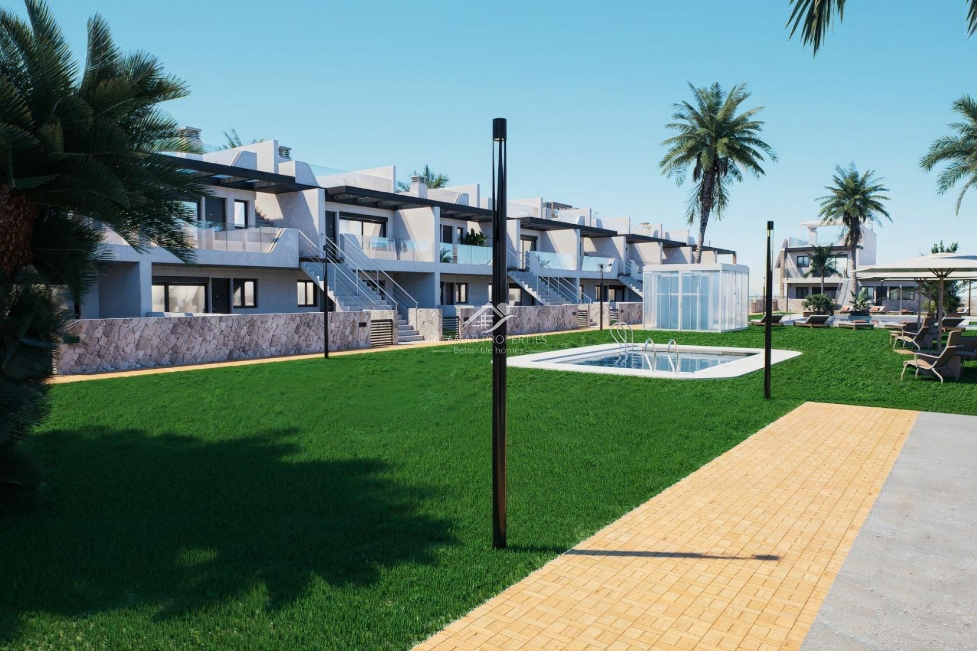 Nieuwbouw - Bungalow - Pilar de la Horadada - pueblo