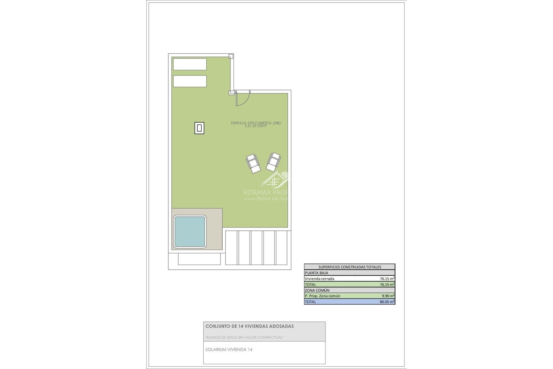Nieuwbouw - Bungalow - Rojales - Pueblo