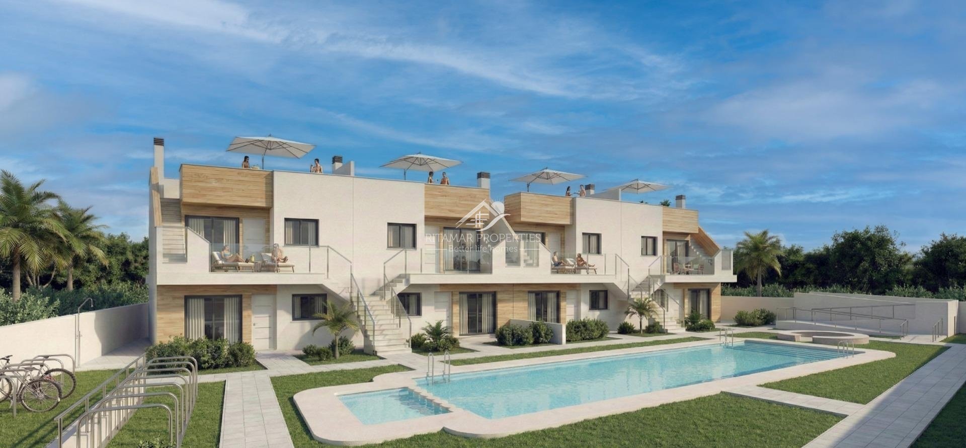 Nieuwbouw - Bungalow - San Javier - pueblo