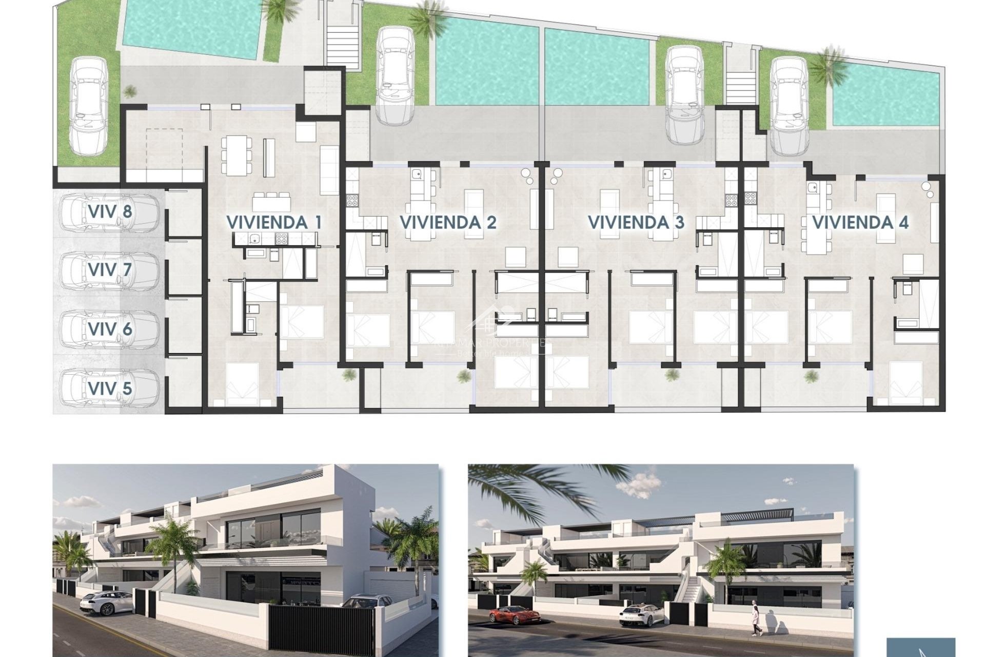 Nieuwbouw - Bungalow - San Pedro del Pinatar - Las Esperanzas