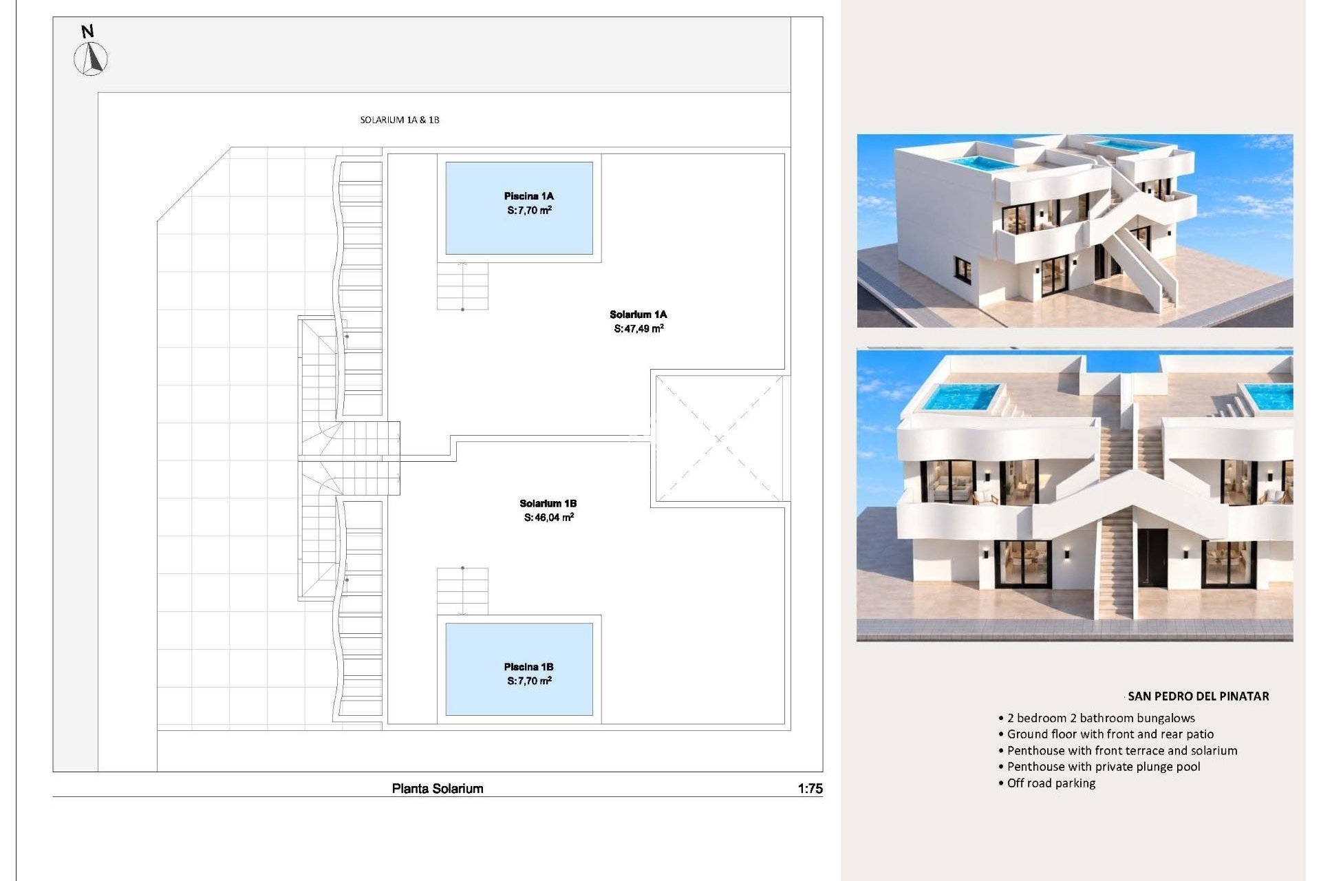 Nieuwbouw - Bungalow - San Pedro del Pinatar - Los Peñascos