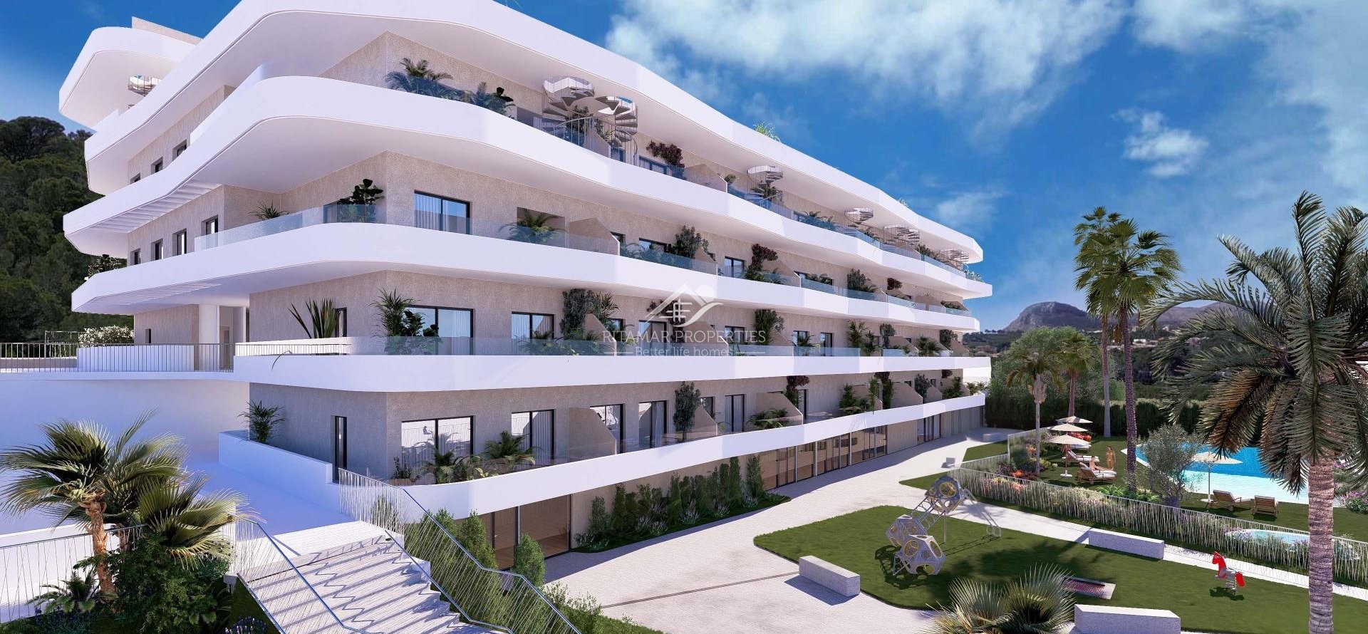 Nieuwbouw - Ground floor apartment - La Nucia - Ciudad Deportiva