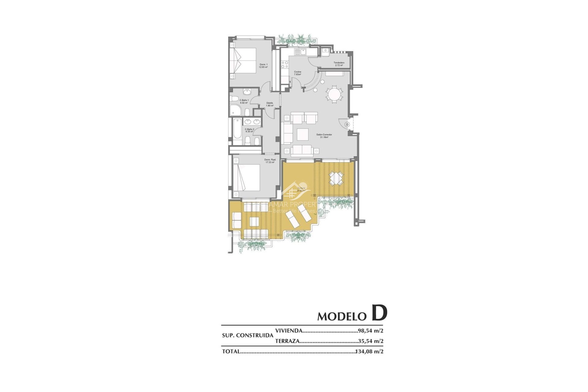 Nieuwbouw - Penthouse - Orihuela Costa - Lomas de Campoamor