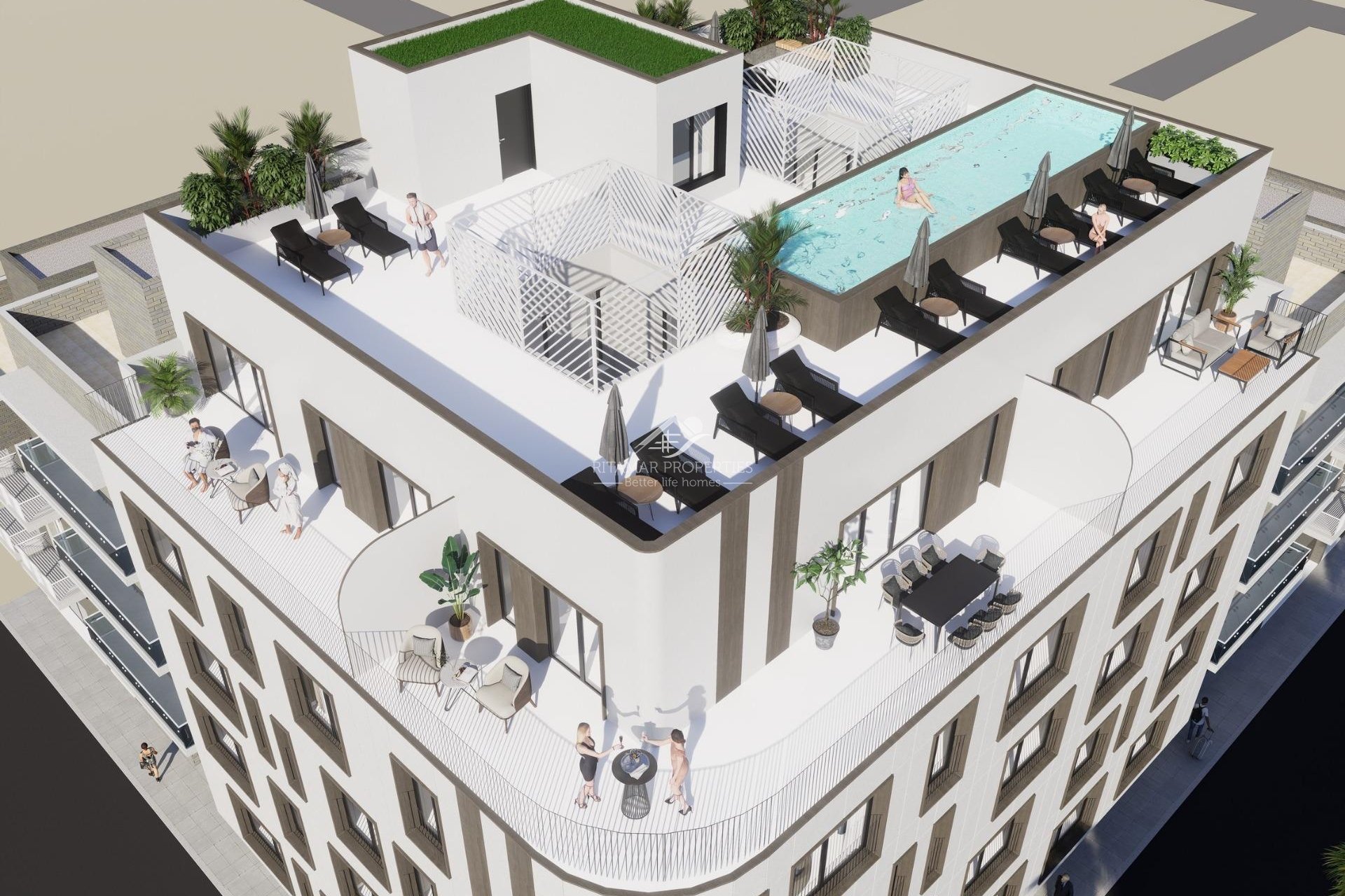 Nieuwbouw - Penthouse - Torrevieja - El acequión