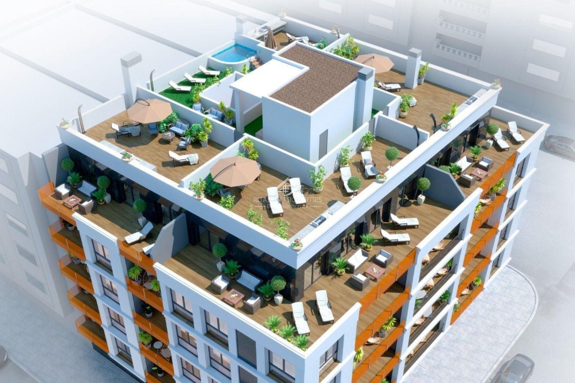Nieuwbouw - Penthouse - Torrevieja - Parque de las Naciones