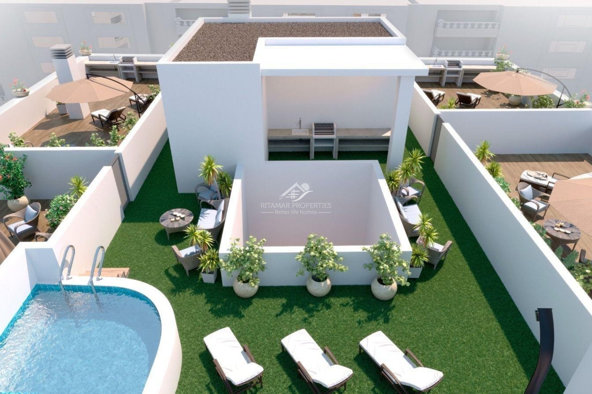 Nieuwbouw - Penthouse - Torrevieja - Parque de las Naciones