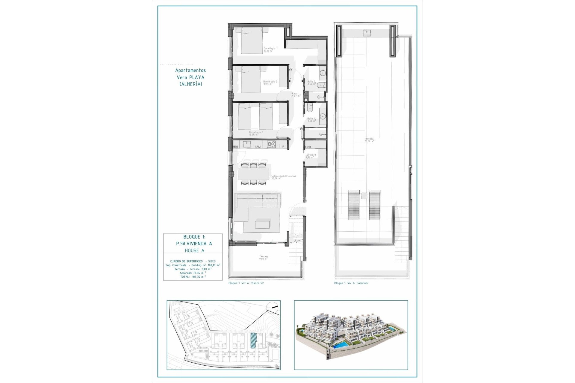 Nieuwbouw - Penthouse - Vera - Vera Playa