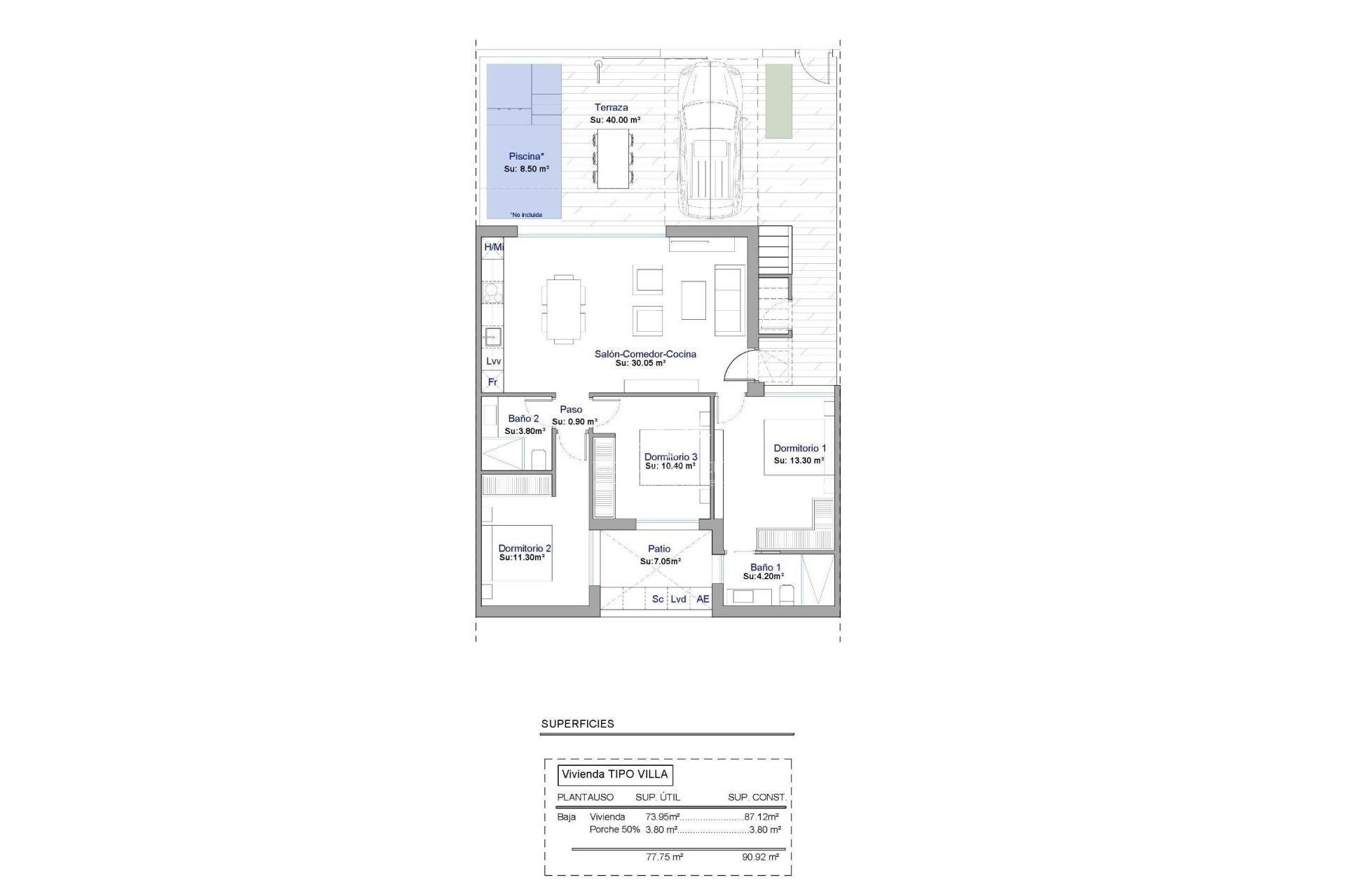 Nieuwbouw - Rijwoning - Alhama De Murcia - Condado De Alhama