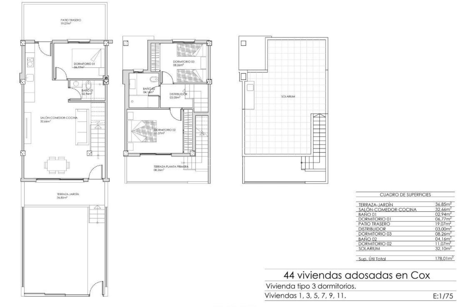 Nieuwbouw - Rijwoning - Cox - San Fernando