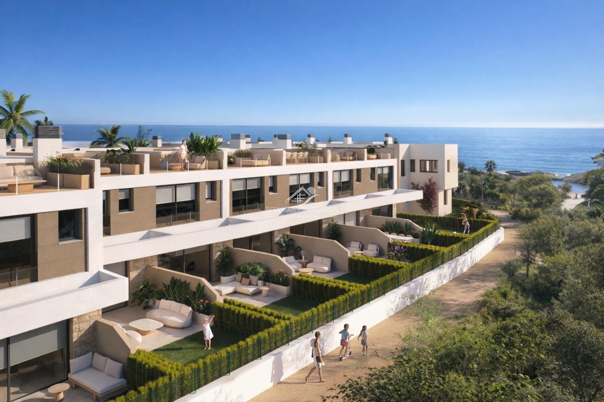 Nieuwbouw - Rijwoning - El Campello - Platja de L´Amerador