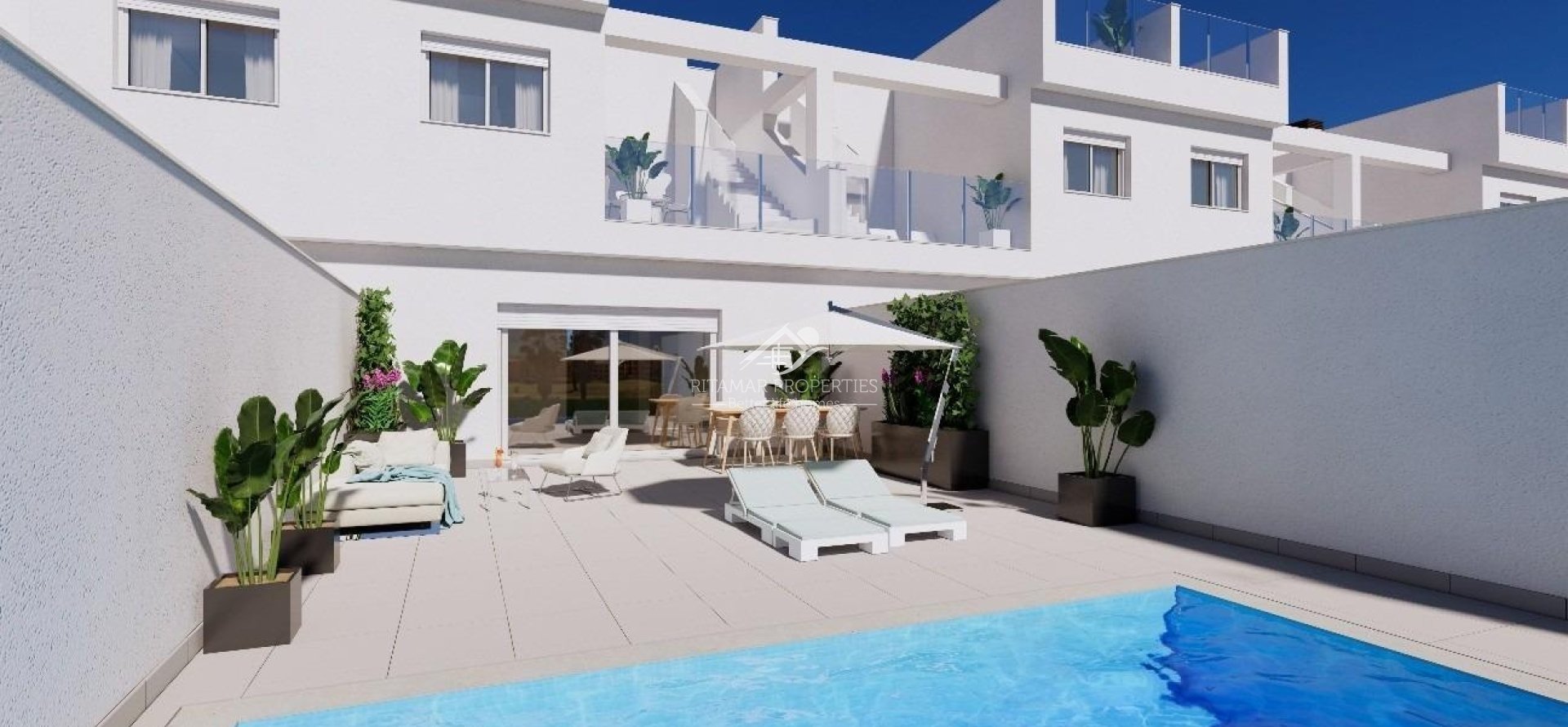 Nieuwbouw - Rijwoning - Los Alcázares - Serena Golf