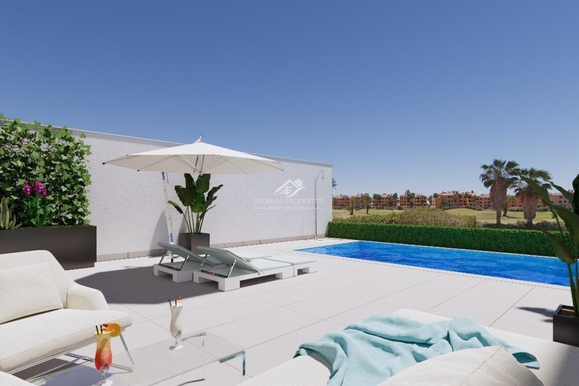 Nieuwbouw - Rijwoning - Los Alcázares - Serena Golf