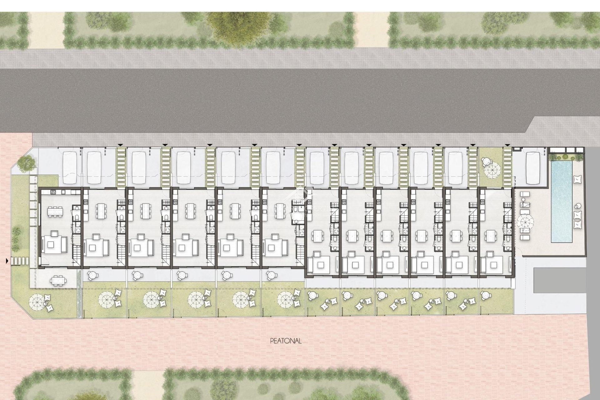 Nieuwbouw - Rijwoning - Pilar de la Horadada - pueblo