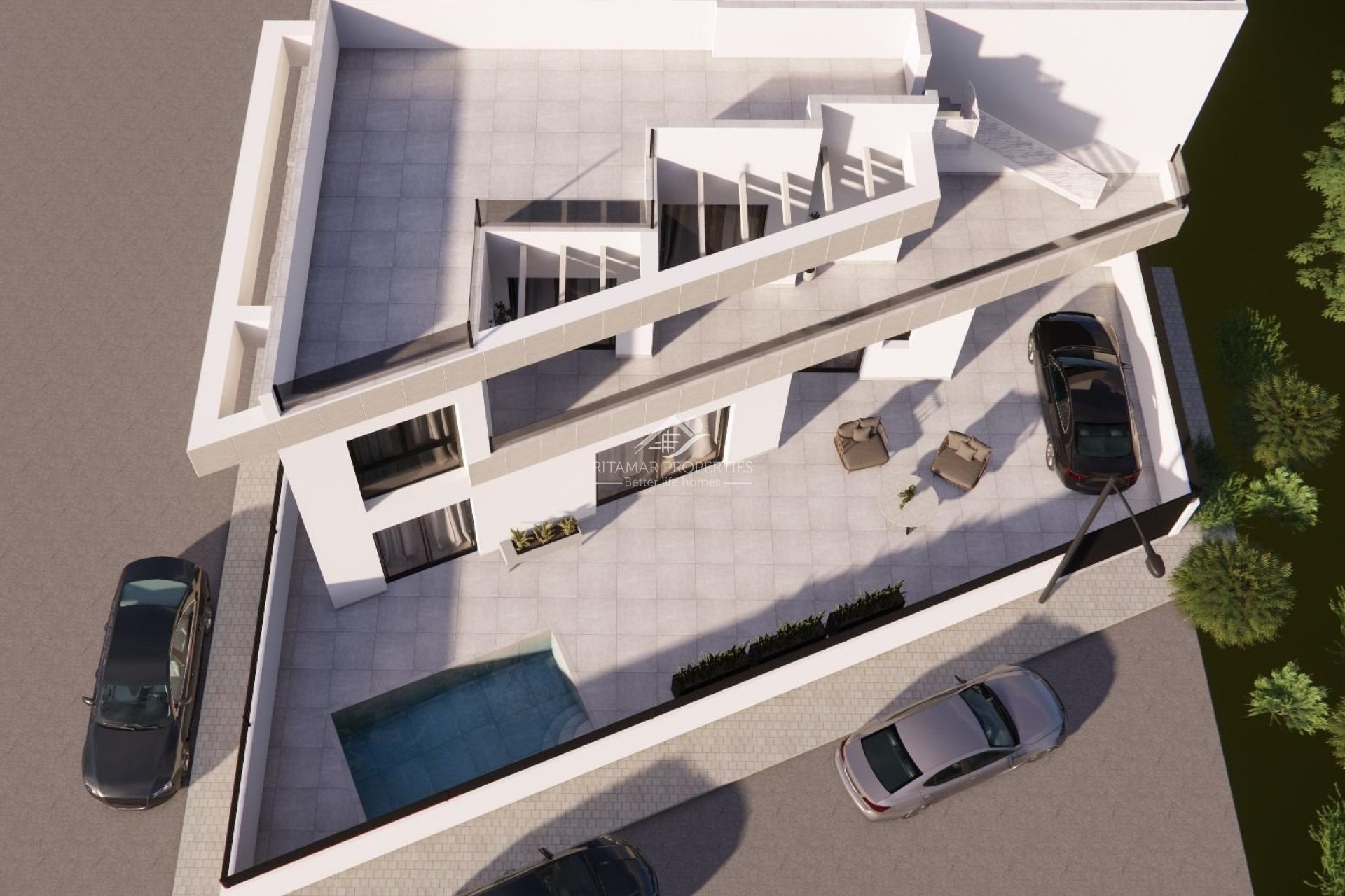 Nieuwbouw - Rijwoning - Rojales - Pueblo