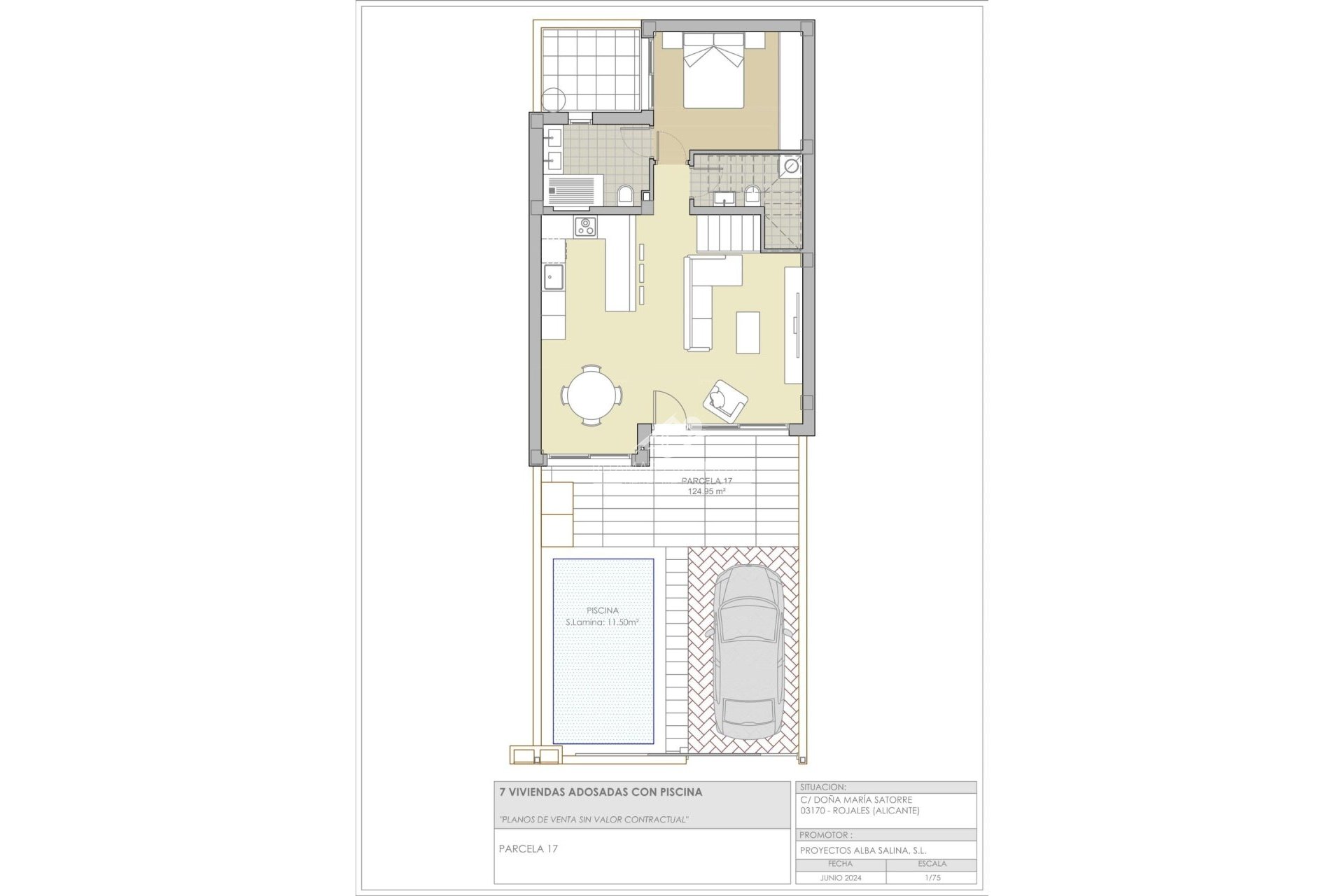 Nieuwbouw - Rijwoning - Rojales - Pueblo