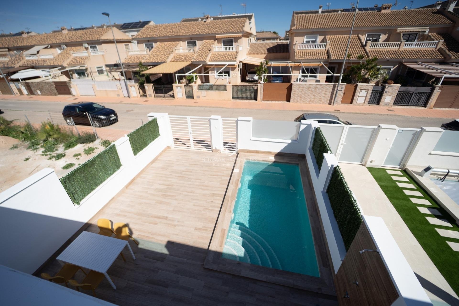 Nieuwbouw - Rijwoning - San Javier - Parque del doce