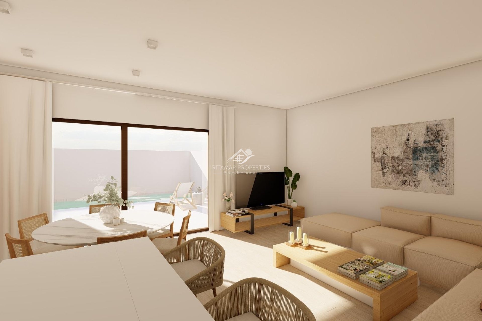 Nieuwbouw - Rijwoning - San Javier - pueblo