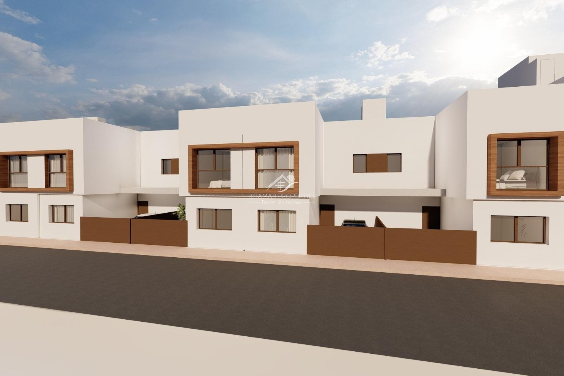 Nieuwbouw - Rijwoning - San Javier - pueblo