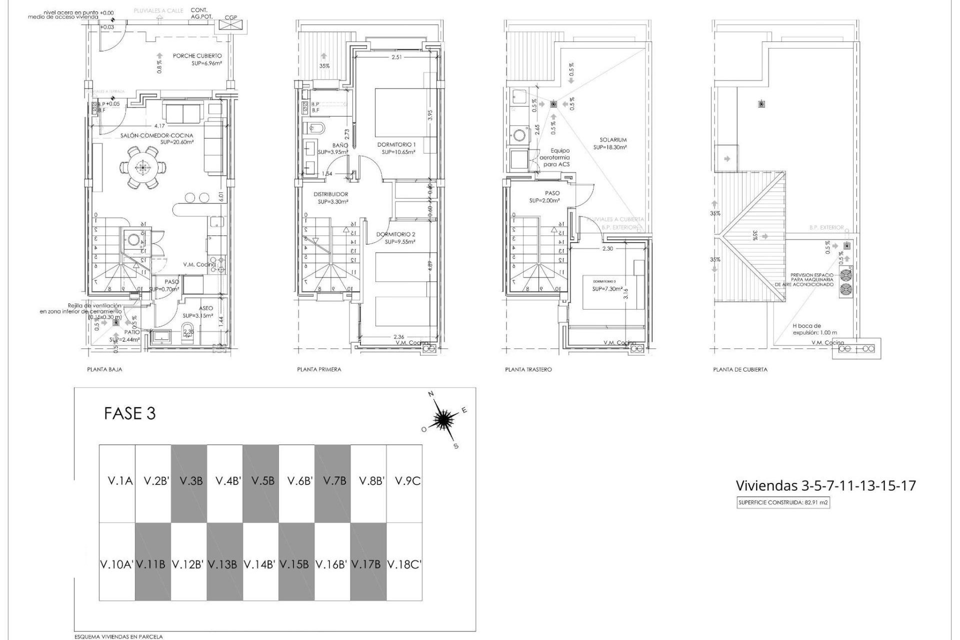 Nieuwbouw - Rijwoning - Torre Pacheco - Santa Rosalia pueblo