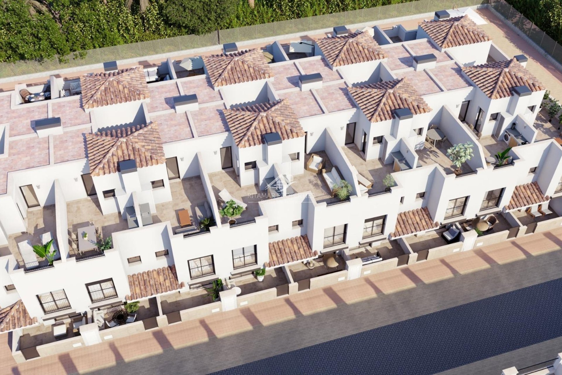 Nieuwbouw - Rijwoning - Torre Pacheco - Santa Rosalia pueblo