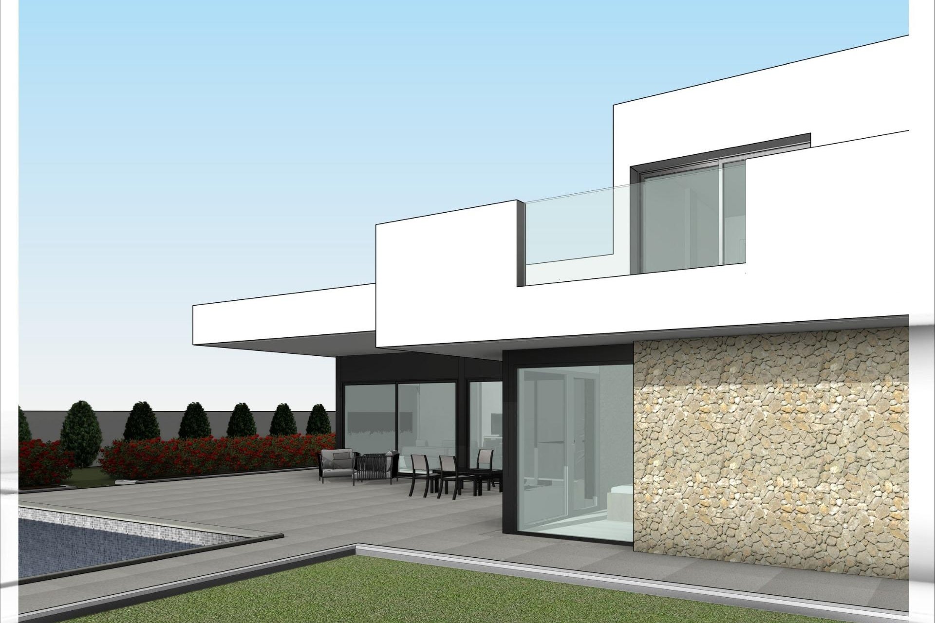 Nieuwbouw - Villa - Aspe Pedanias - Pedanías Este