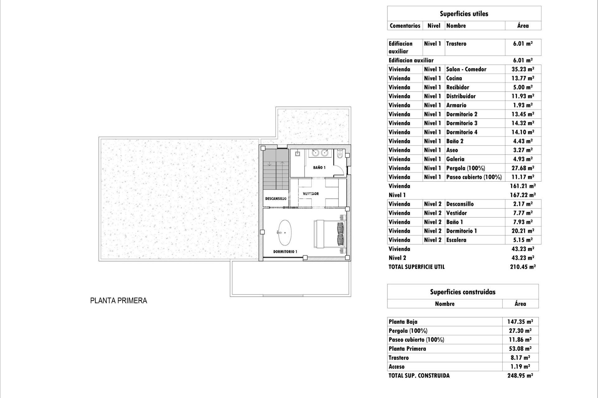 Nieuwbouw - Villa - Aspe Pedanias - Pedanías Este