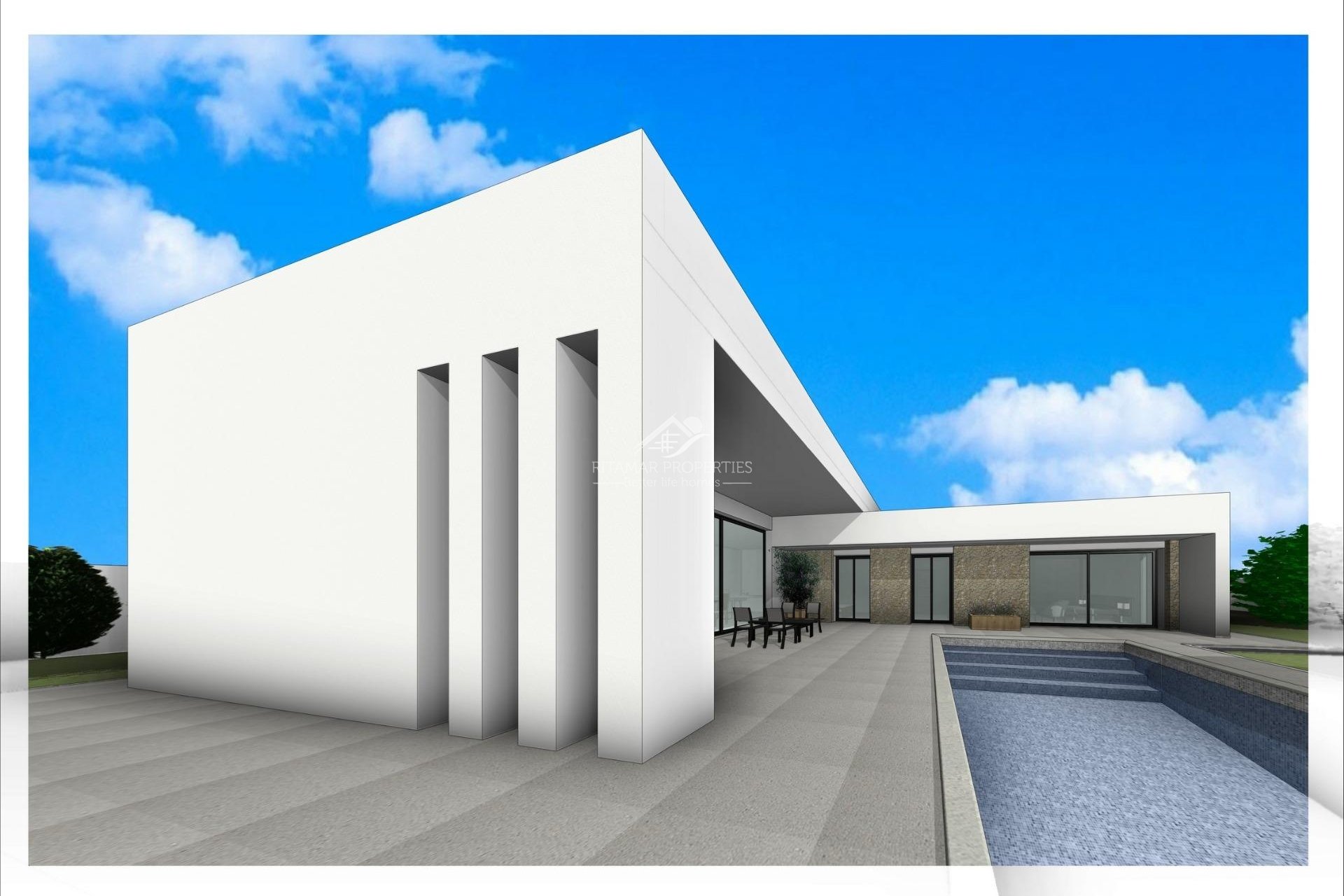 Nieuwbouw - Villa - Aspe Pedanias - Pedanías Oeste