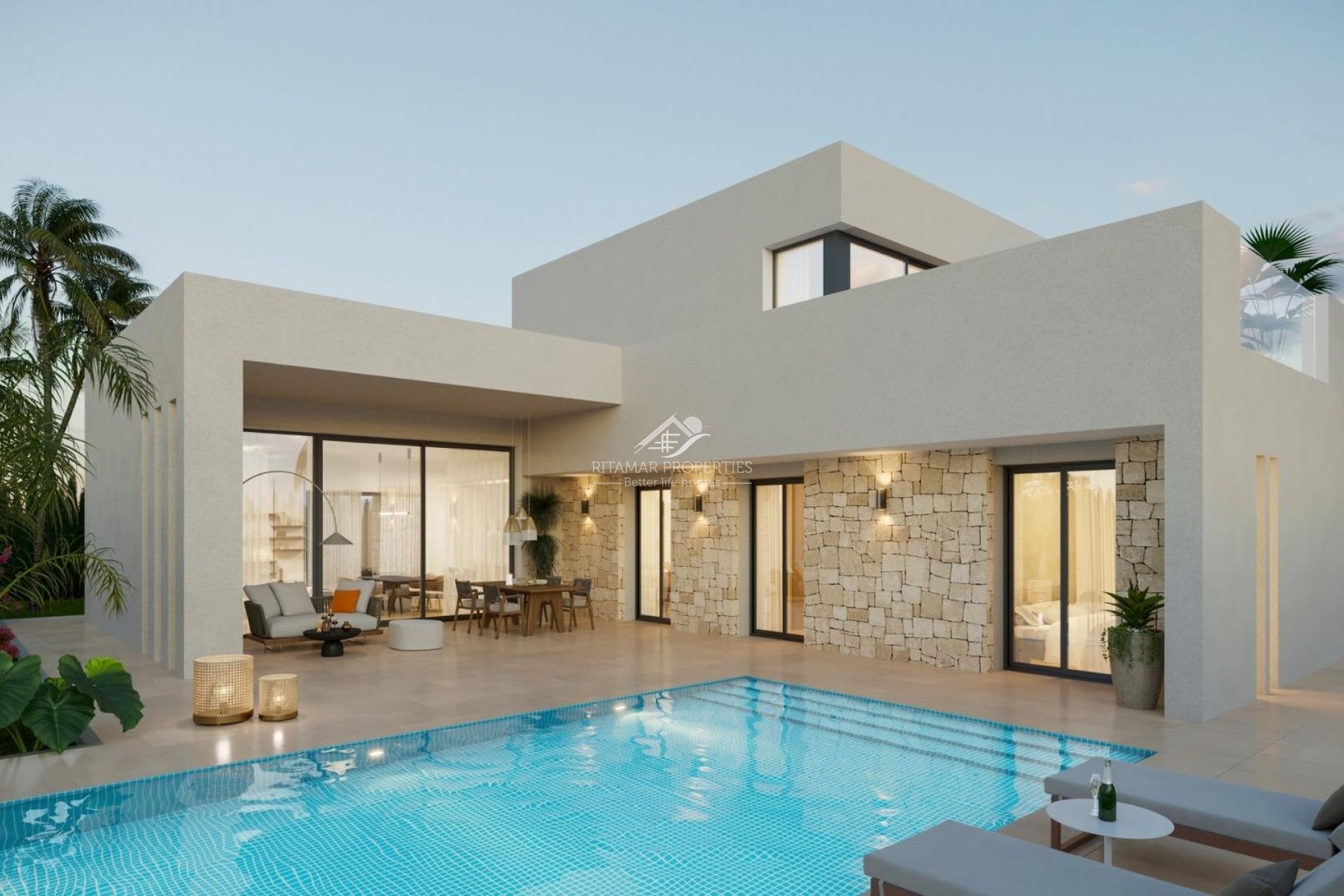 Nieuwbouw - Villa - Aspe Pedanias - Pedanías Oeste