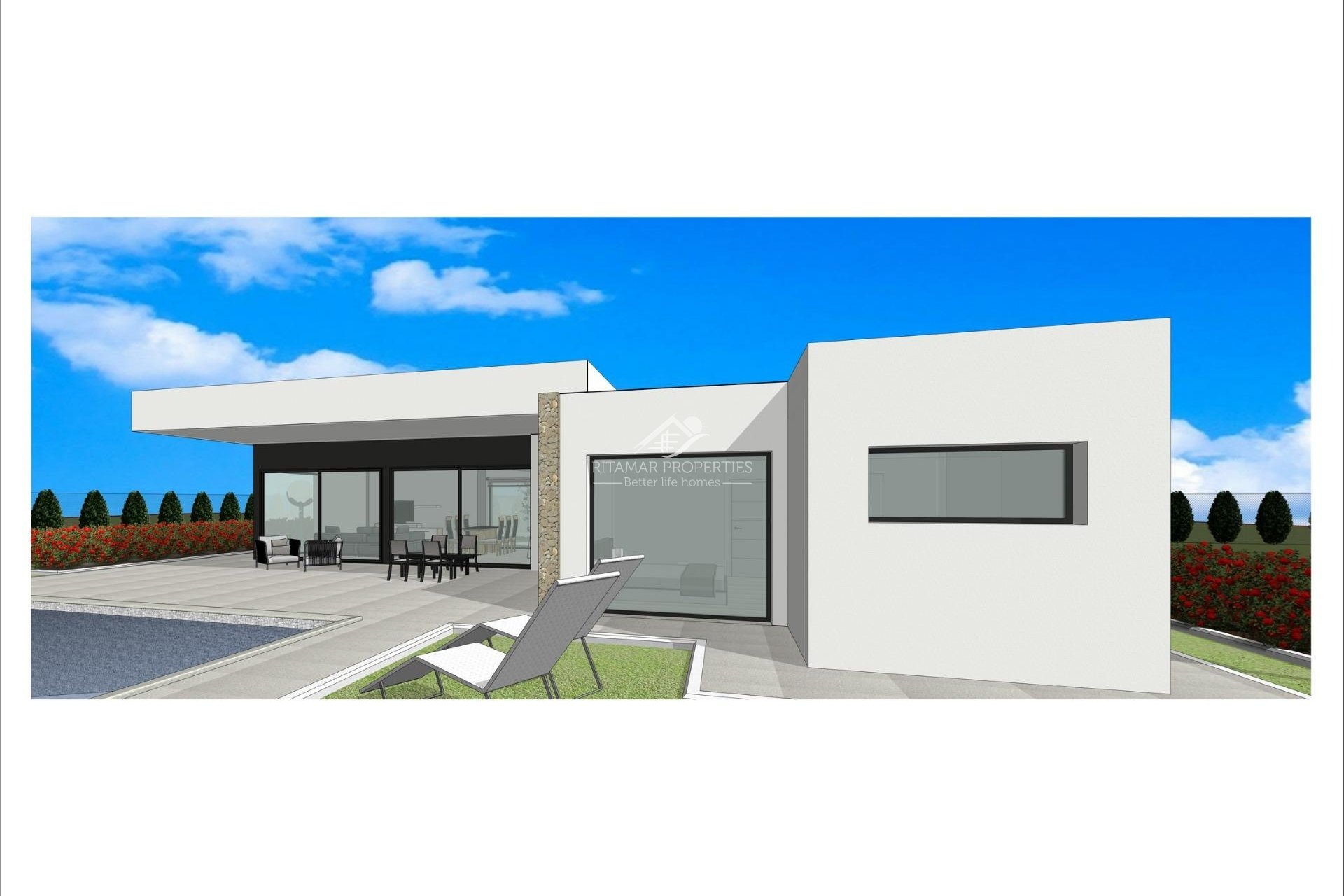 Nieuwbouw - Villa - Aspe Pedanias - Pedanías Oeste
