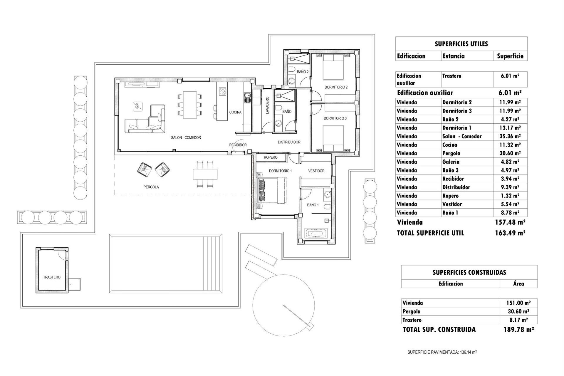 Nieuwbouw - Villa - Aspe Pedanias - Pedanías Oeste