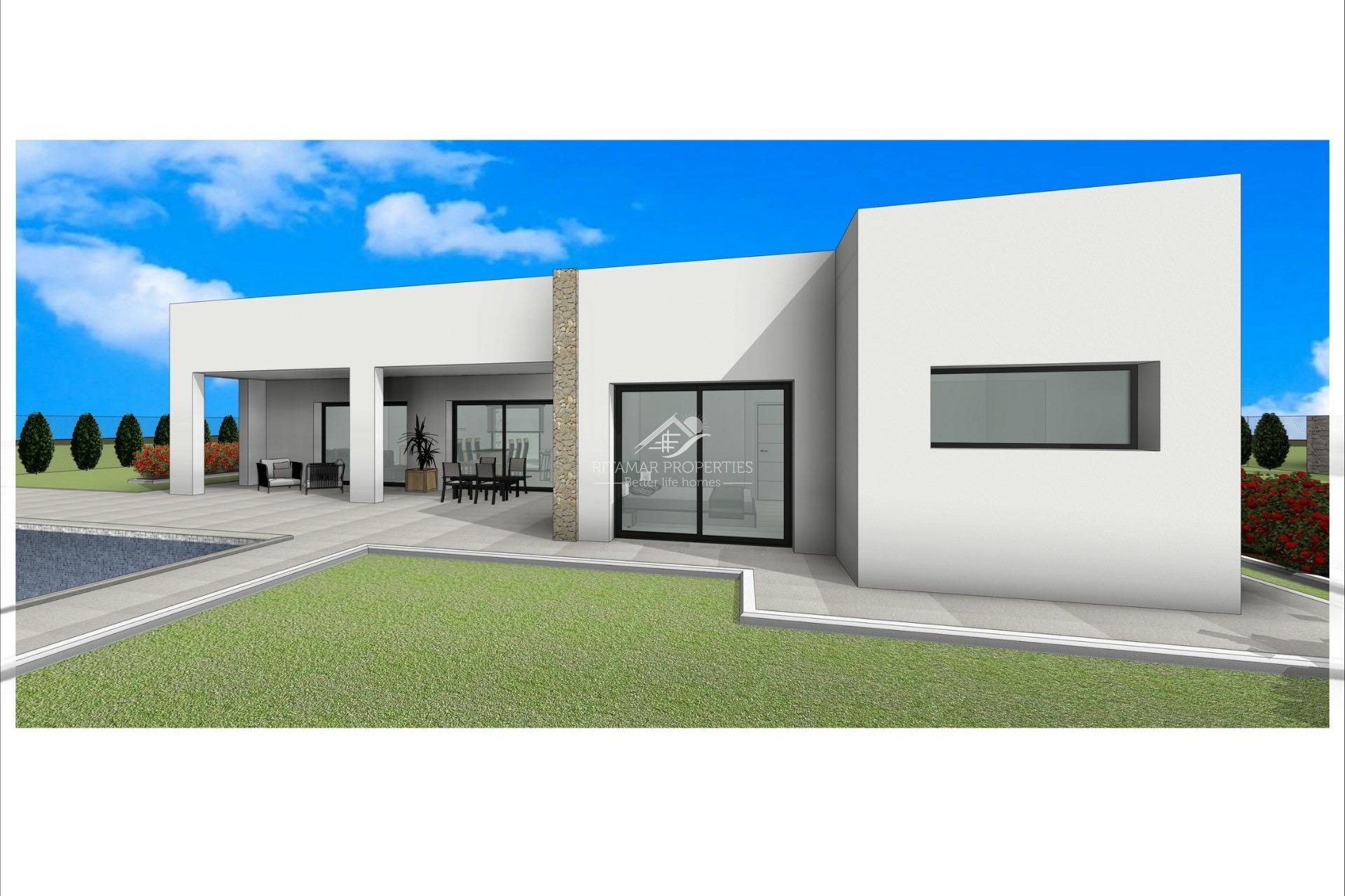 Nieuwbouw - Villa - Aspe Pedanias - Pedanías Oeste