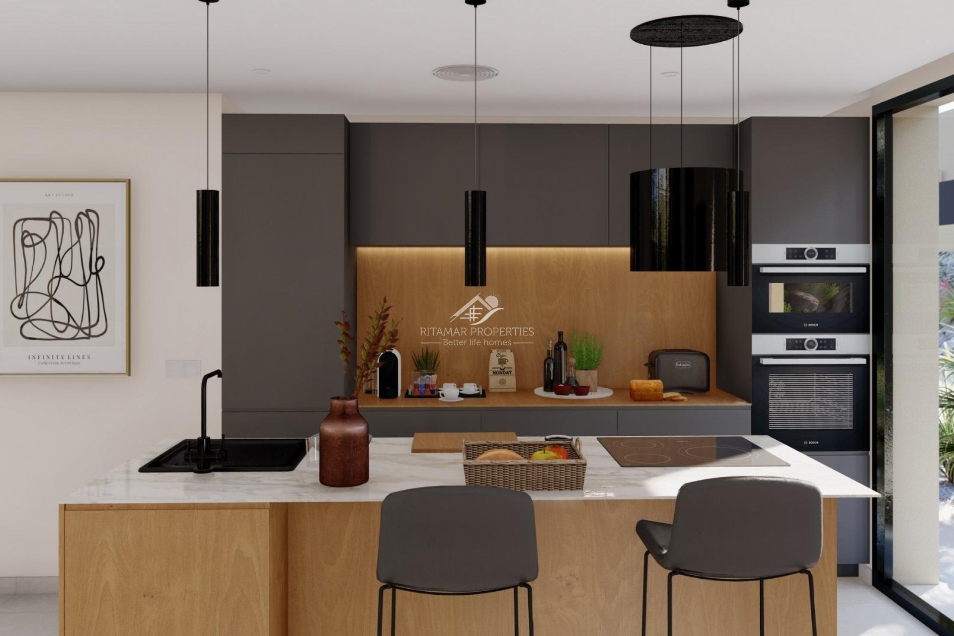 Nieuwbouw - Villa - Baños y Mendigo - Altaona Golf