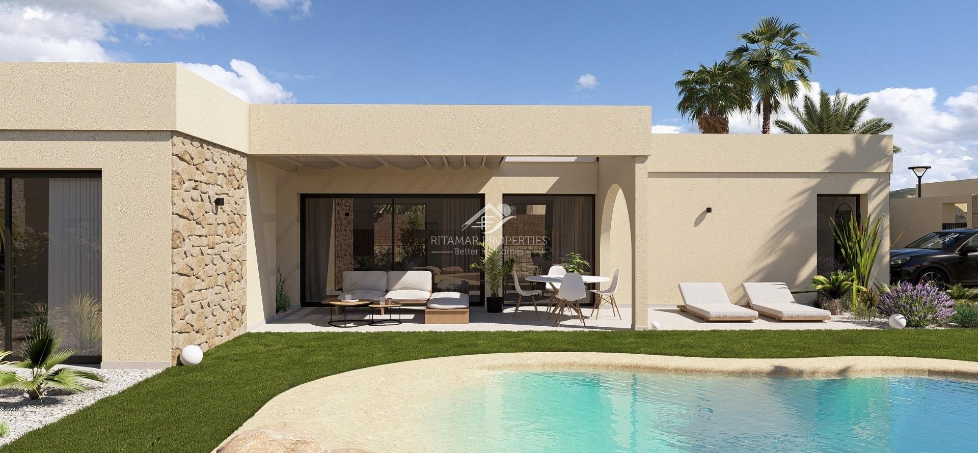 Nieuwbouw - Villa - Baños y Mendigo - Altaona Golf