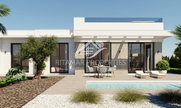 Nieuwbouw - Villa - Fuente Álamo - Hacienda Del Álamo Golf