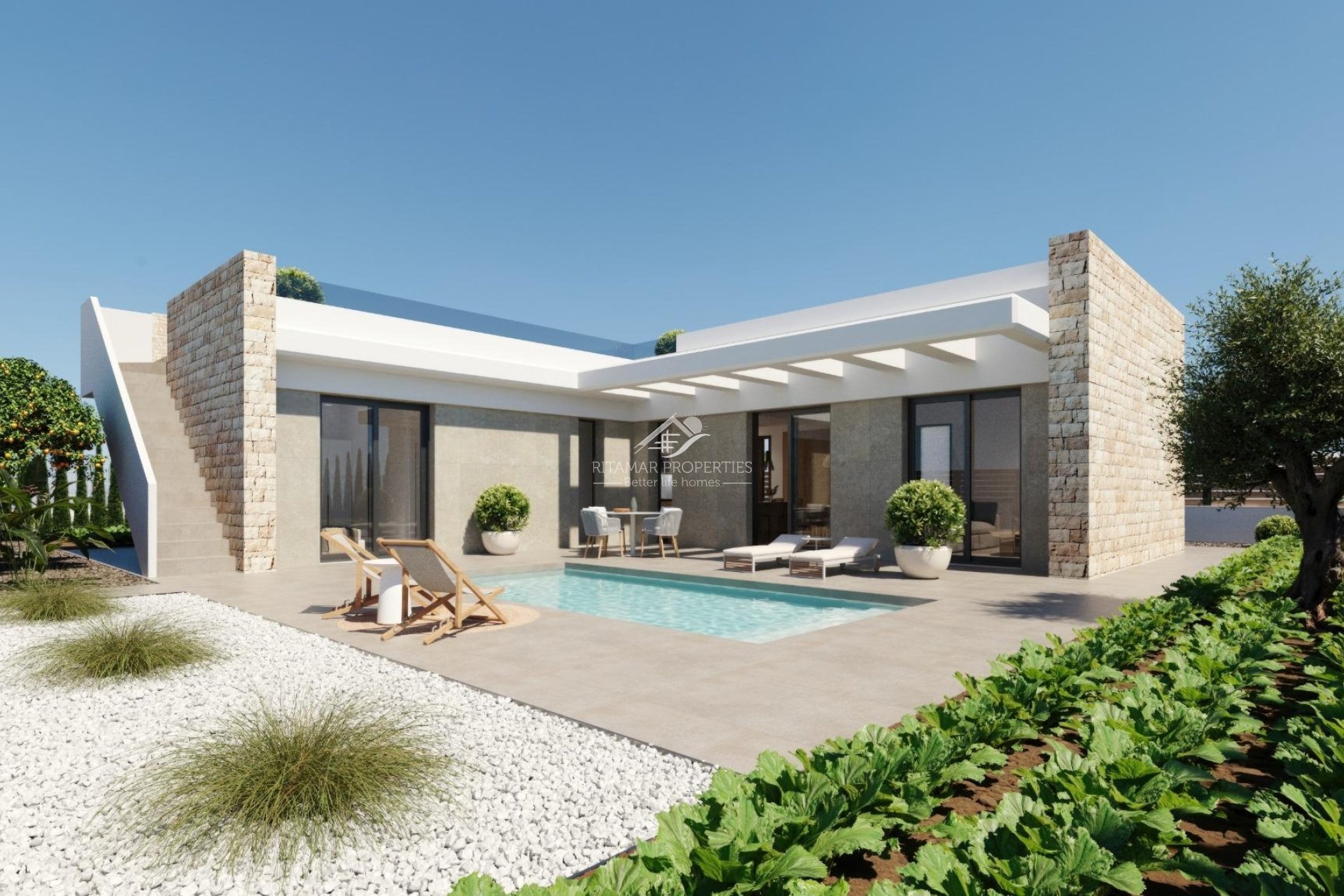 Nieuwbouw - Villa - Fuente Álamo - Hacienda del Alamo