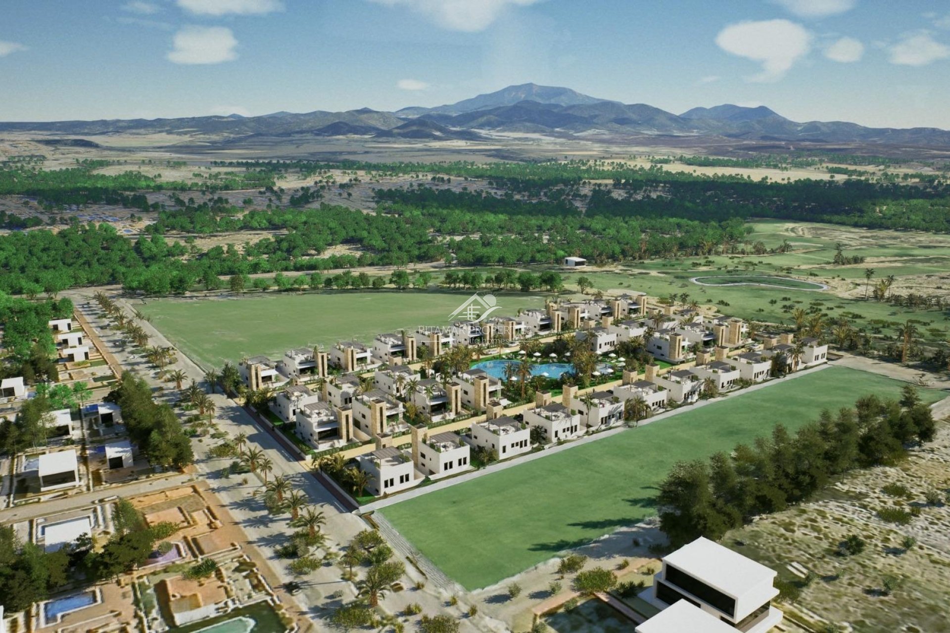 Nieuwbouw - Villa - Mazarron - Camposol Golf