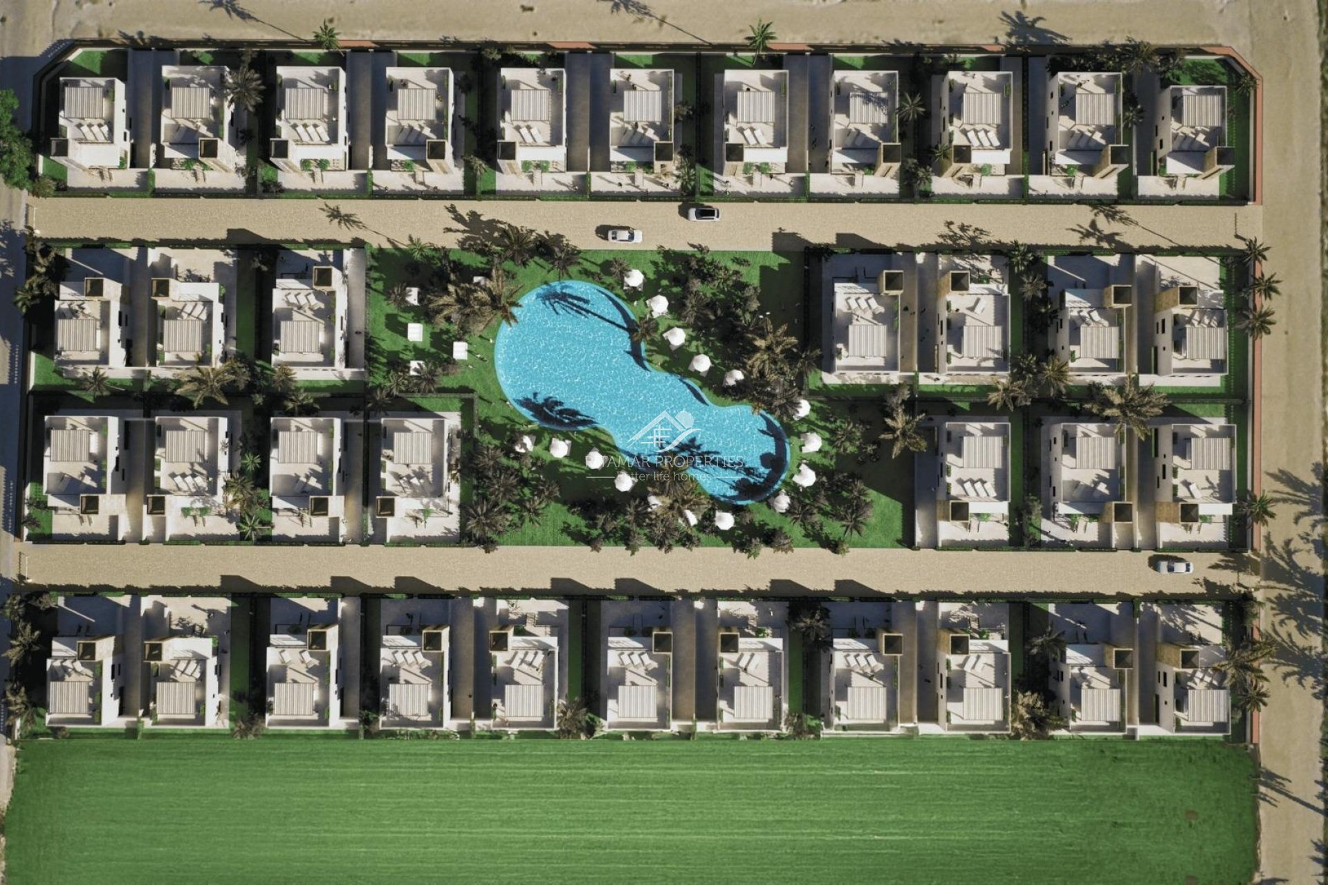 Nieuwbouw - Villa - Mazarron - Camposol Golf