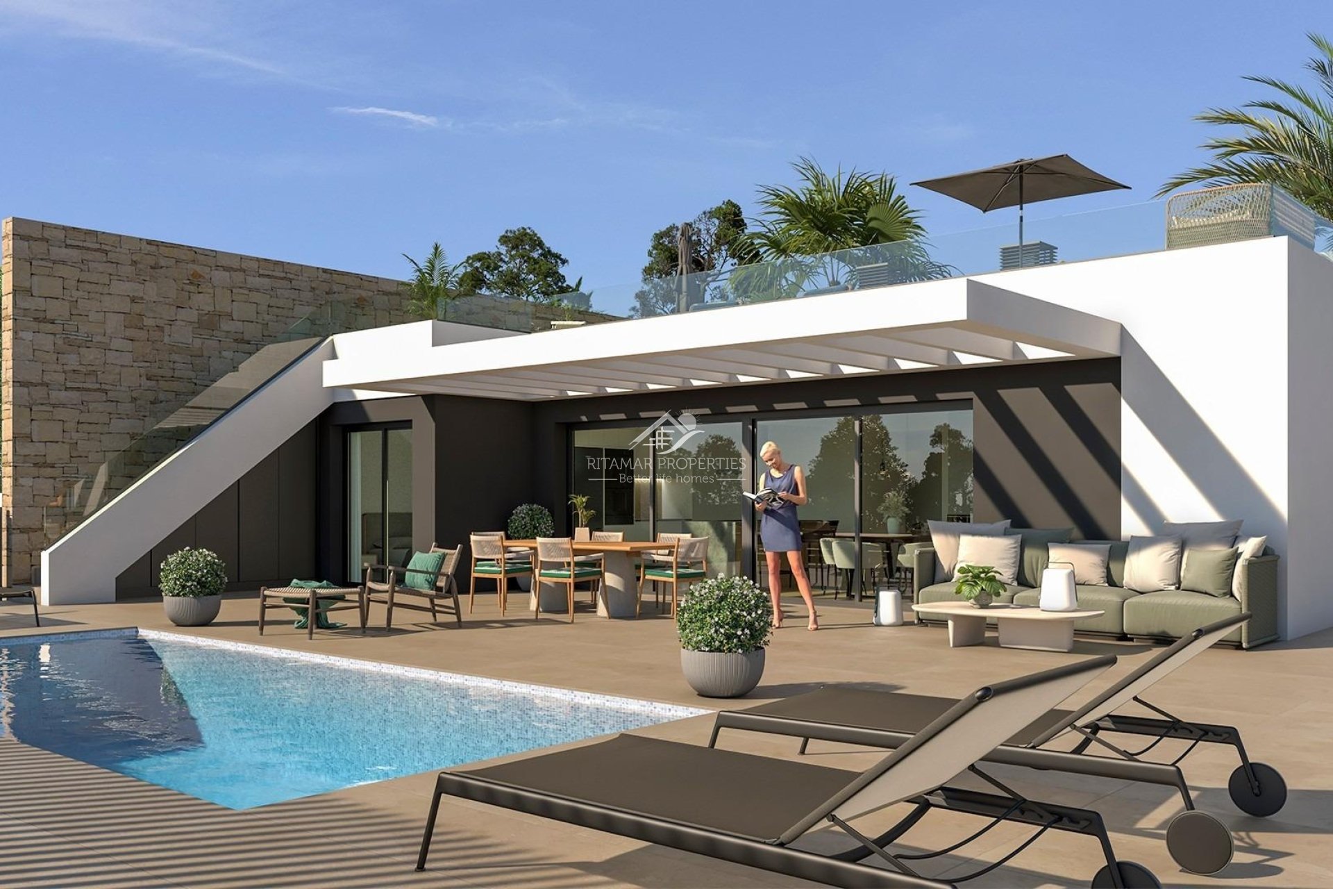 Nieuwbouw - Villa - Mutxamel - Dorado Country Club